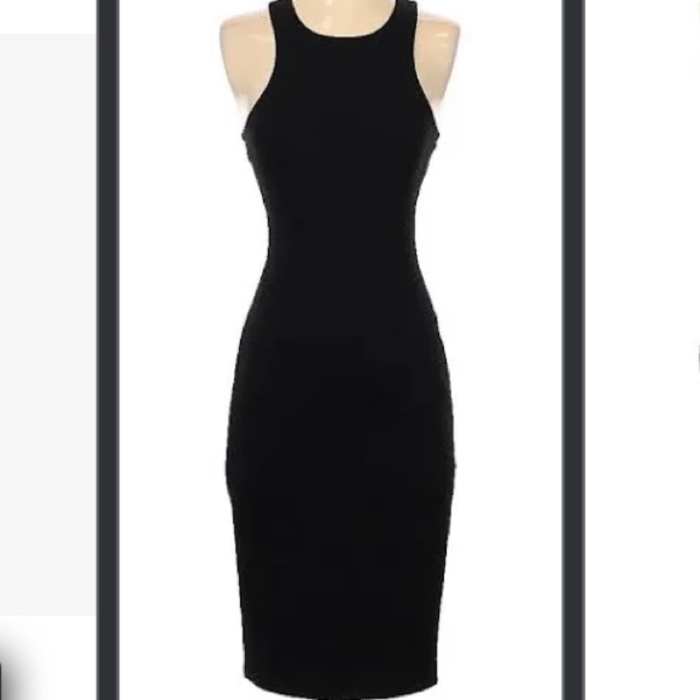 Black Midi Dress